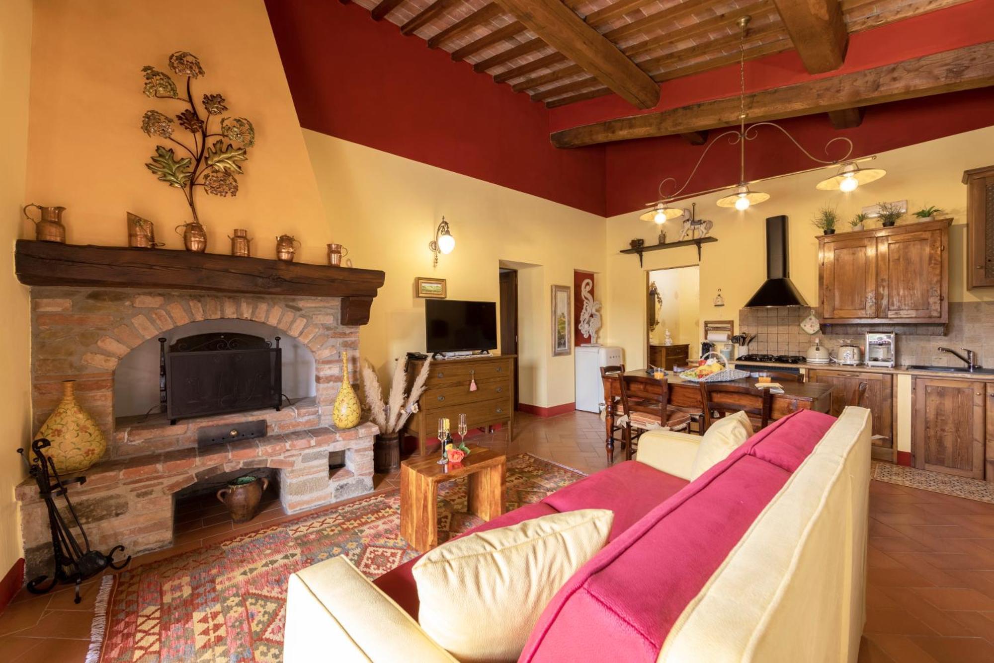Podere La Casina Country Chic Rigomagno Екстериор снимка