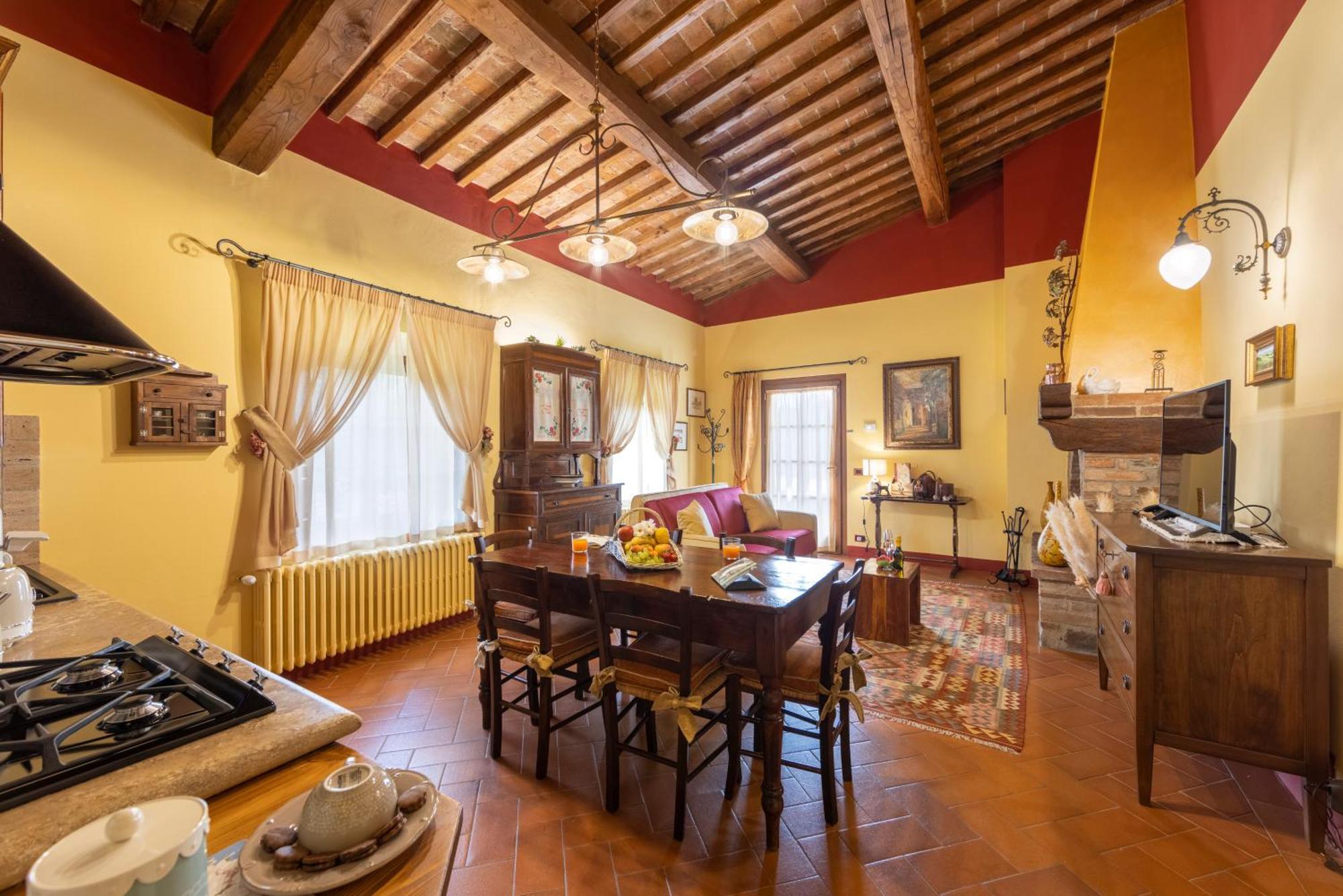 Podere La Casina Country Chic Rigomagno Екстериор снимка