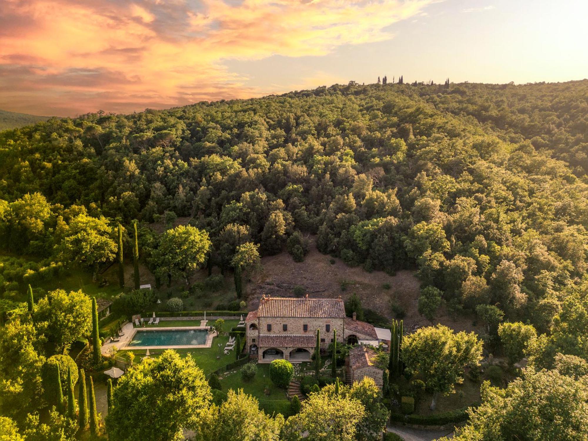 Podere La Casina Country Chic Rigomagno Екстериор снимка